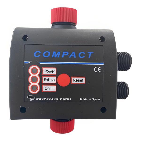 Imagem de Pressurizador Compact 2 com Manômetro e Válvula de Retenção