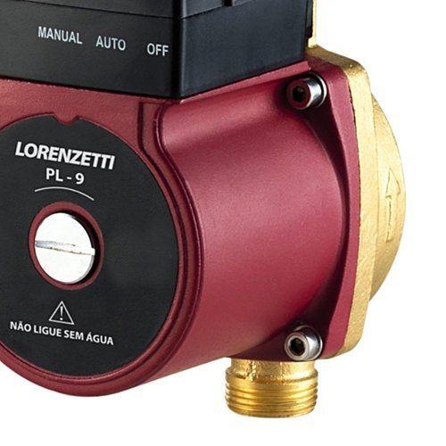 Pressurizador de Àgua PL 9 Fluxostato Lorenzetti Imagem de Pressurizador de Àgua PL 9 Fluxostato Lorenzetti
