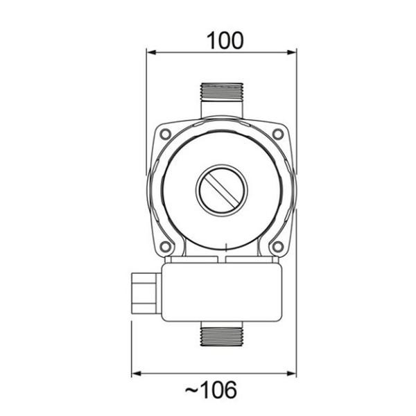 Imagem de Pressurizador Lorenzetti Fluxostato Mini 160W 220V PL12