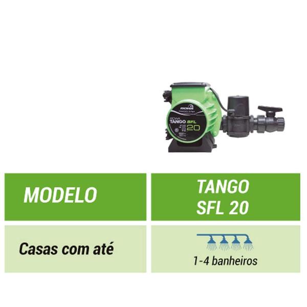 Imagem de Pressurizador Rowa Tango sfl 20 Monofásico 220V