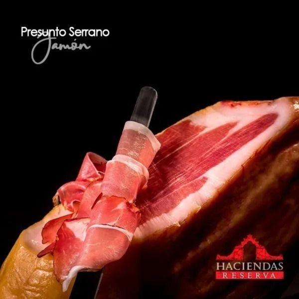 Presunto Cru Serrano 6.5kg Haciendas Reserva - Espanha Imagem de Presunto Cru Serrano 6.5kg Haciendas Reserva - Espanha