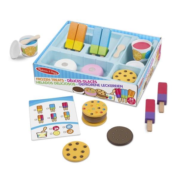 Imagem de Pretend Play Melissa e Doug Frozen Treats com mais de 3 anos