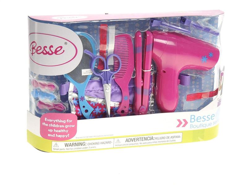 Imagem de Pretend Play Set PowerTRC Hair Stylist Boutique Salão de Beleza