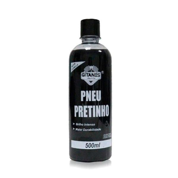 Imagem de Pretinho Para Pneu 500ml Gitanes Brilho Intenso