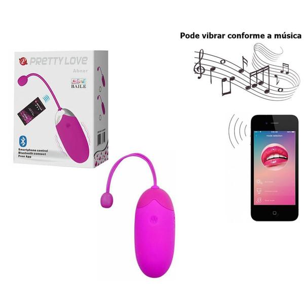 Imagem de Pretty love abner bullet wireless via bluetooth e 12 modos de vibração