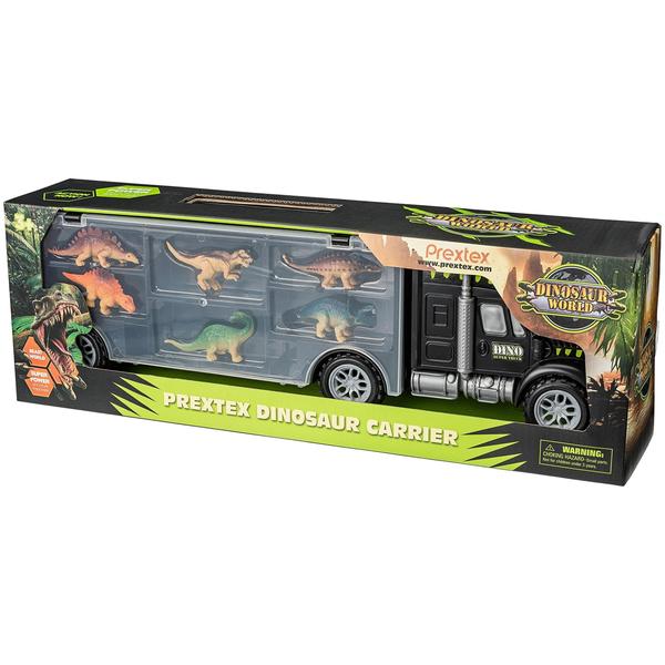 Imagem de PREXTEX 16 "Dinossauro Truck Carrier Playset com 6 Mini Pla