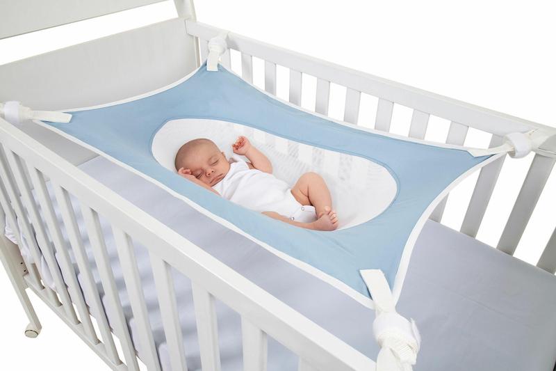 Imagem de Primeiro Sono Cama Segura Para Bebê Baby Pil Azul