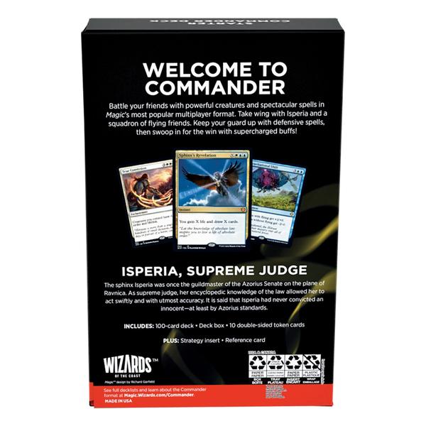 Primeiro voo do Starter Commander Deck Magic The Gathering Imagem de Primeiro voo do Starter Commander Deck Magic The Gathering