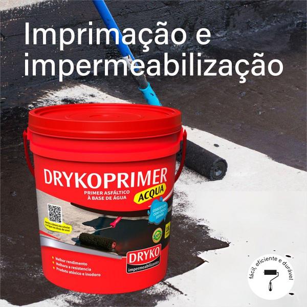 Imagem de Primer asfáltico 18l para mantas e fitas asfálticas - DrykoPrimer