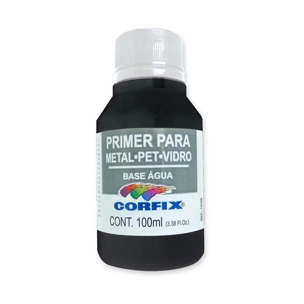 Imagem de Primer para Metais 100ml 321 Preto Corfix