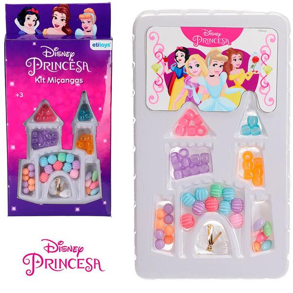 Imagem de Princesas kit beleza / bijuteria infantil com 40 micangas