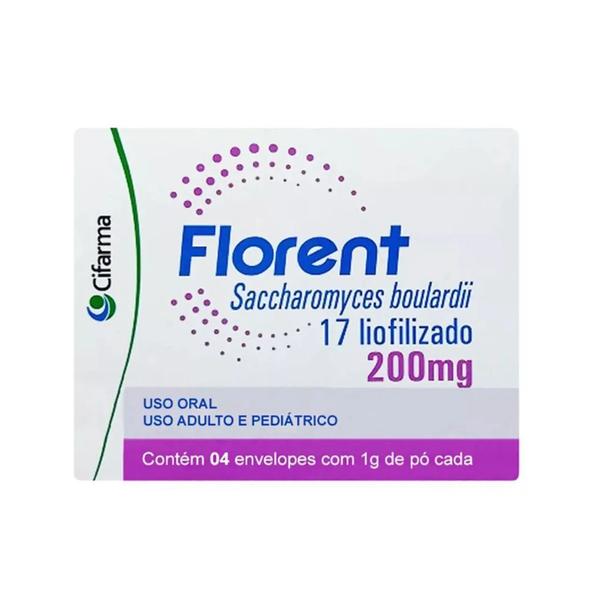 Imagem de Probiótico Em Pó Florent 4 Envelopes Com 1GR - Cifarma