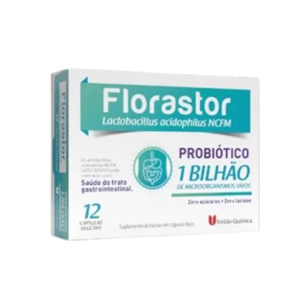 Imagem de Probiótico Florastor 12 Cápsulas 1 Bilhão Lactobacillus Adulto