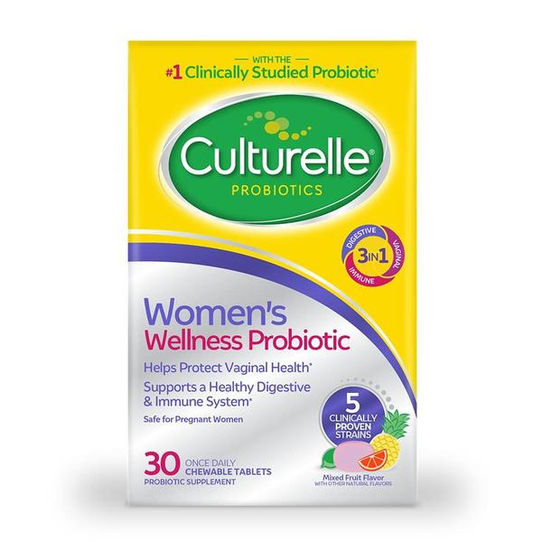 Imagem de Probióticos Culturelle Women's Wellness - 30 Comprimidos Mastigáveis