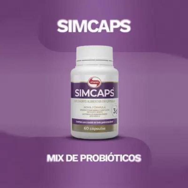 Imagem de Probióticos Simcaps 30 Capsulas Vitafor Sabor:Sem Sabor