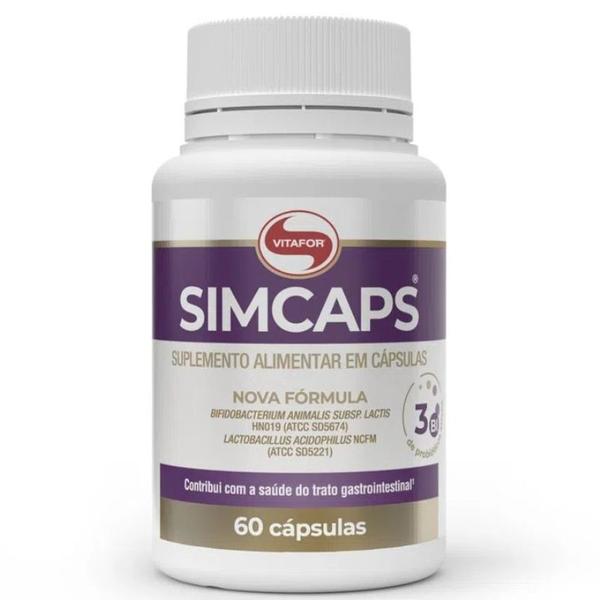 Imagem de Probióticos Simcaps (60 Caps) - Vitafor