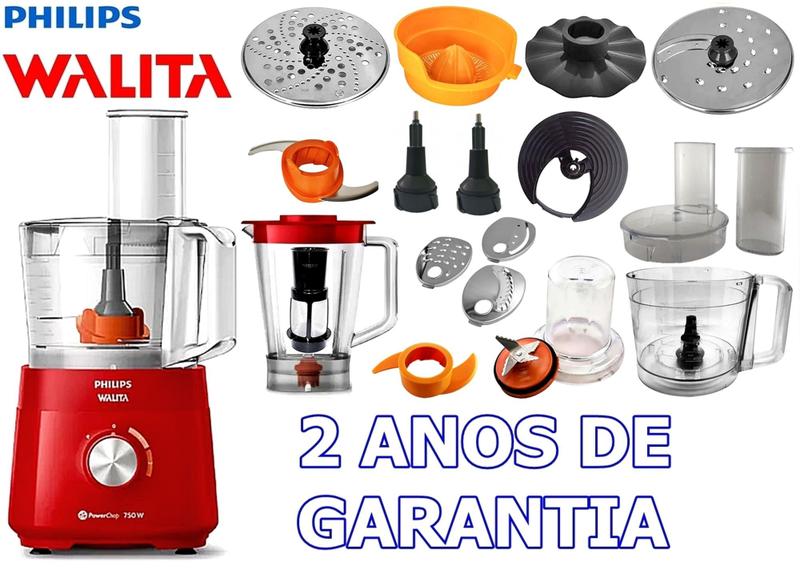 Imagem de Processador 220v 18 Itens com 2 Anos de Garantia 750w Ri7302/40 vermelho