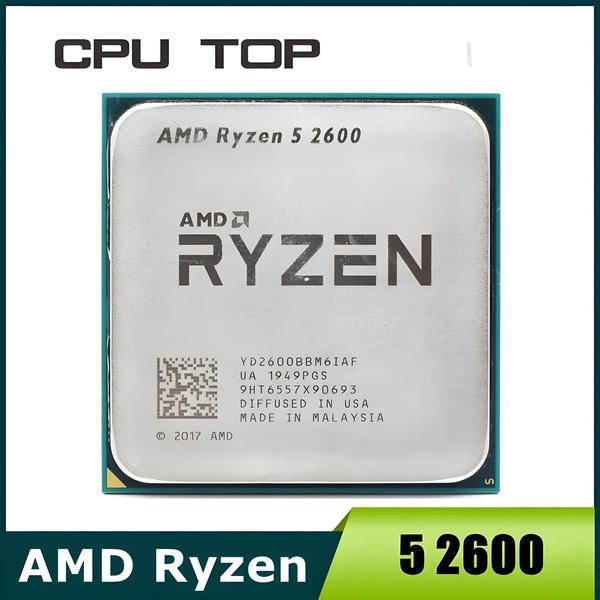 Processador AMD Ryzen 5 2600 - 6-Core, 3.4GHz, Socket AM4 Processador AMD Ryzen 5 2600 - 6-Core, 3.4GHz, Socket AM4
