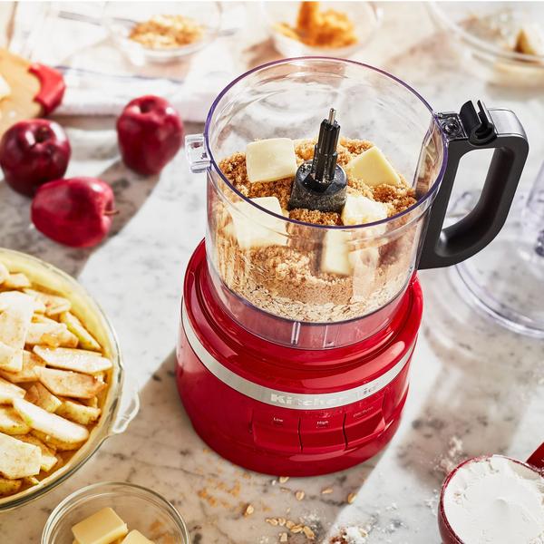 Processador de alimentos KitchenAid KFP0718ER 7 xícaras de purê