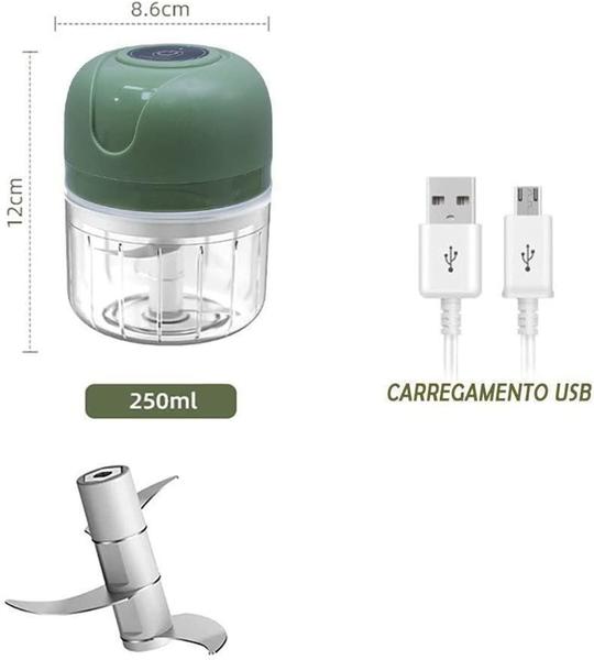 Imagem de Processador de Alimentos Multifuncional Pequeno 250ML