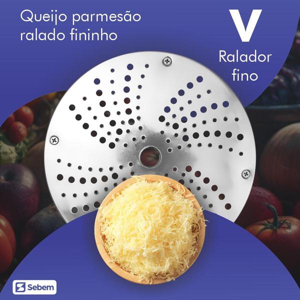 Imagem de Processador de Alimentos Profissional Com 11 Discos Pa7 Pro Bivolt Skymsen