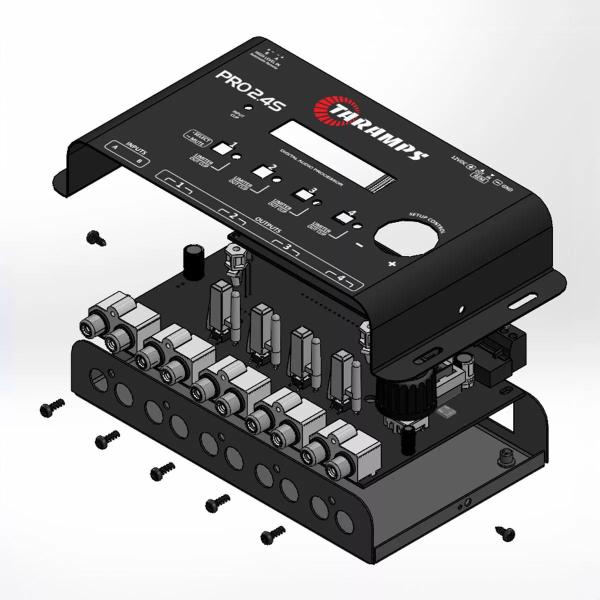 Imagem de Processador de Audio Digital Taramps Pro 2.4S com 4 Vias