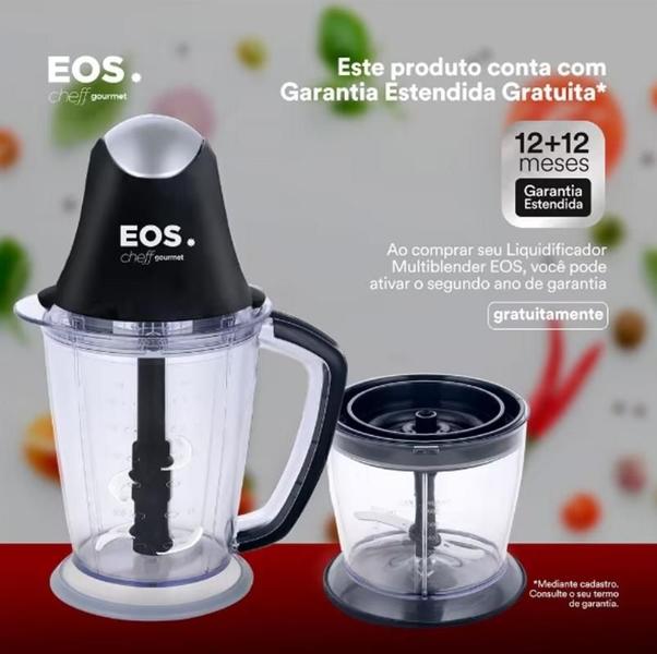 Imagem de Processador e Liquidificador EOS 2 em 1 Multiblender 1,5L220V