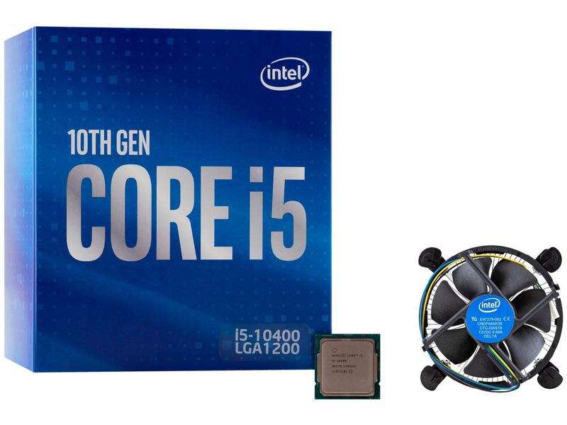 Processador Intel Core i5-10400, 2.9GHz (4.3GHz Max Turbo), Cache