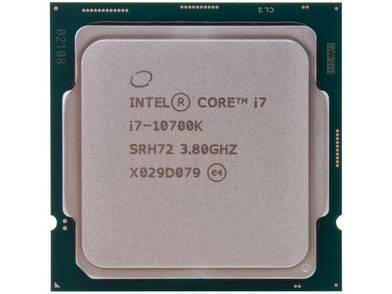 Processador Intel Core i7 10700K 3.80GHz - Processador Processador Intel Core i7 10700K 3.80GHz - Processador