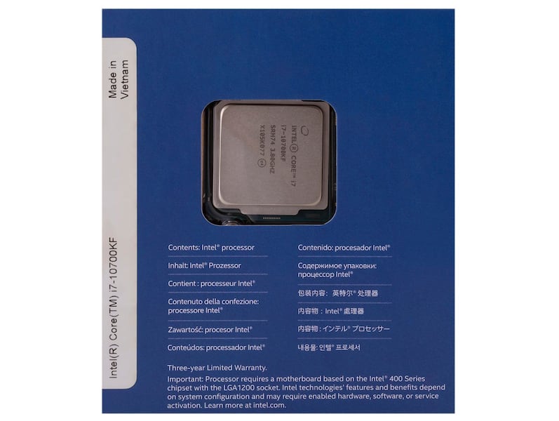 Processador Intel Core i7 10700KF 3.80GHz - Processador - Magazine