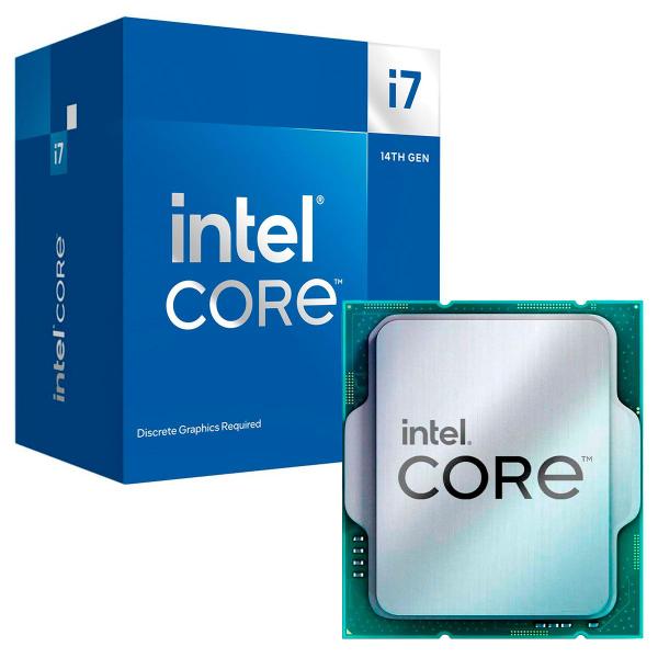 Intel i7-14700F CPU のみ Processador Intel Core i7 14700F 14ª Geração LGA 1700 3.4GHz (5.4
