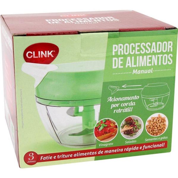 Imagem de Processador manual de alimentos plastico - Clink