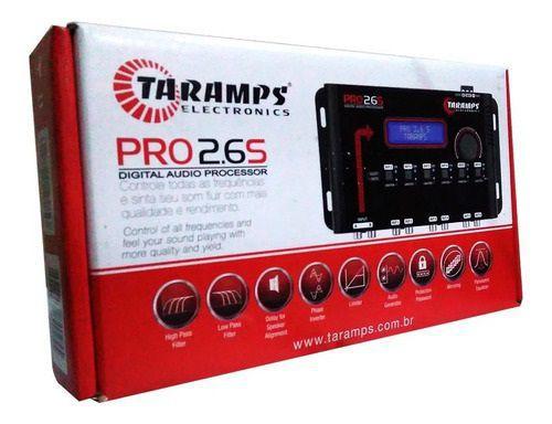 Imagem de Processador Taramps Pro 2.6s Audio 6 Saida Digital Crossover