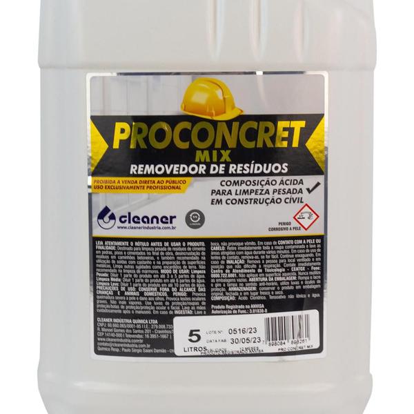 Imagem de Proconcret limpeza pesada resíduos 5lt cleaner