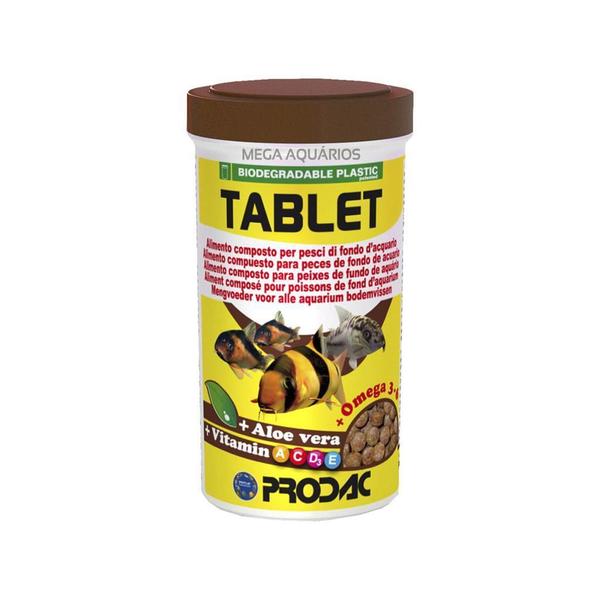 Imagem de Prodac Tablet Kit 2X 60G Ração Afunda Universal Peixes Fundo