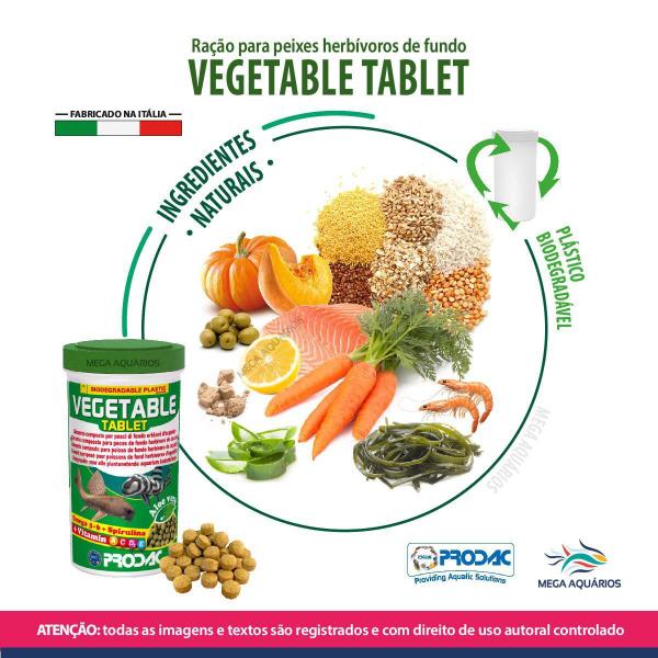 Imagem de Prodac Vegetable Tablet 60G Ração Peixe Fundo Herbívoros