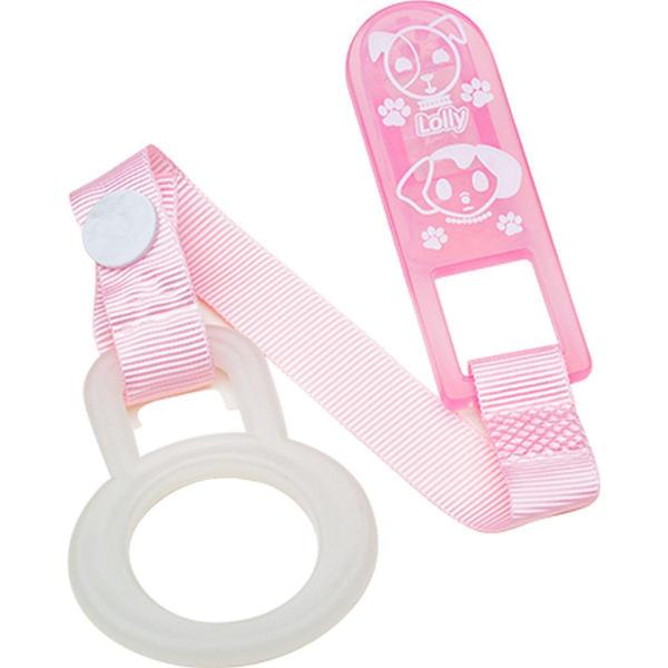 Imagem de Produto para Bebe Prendedor de Chupeta Rosa - Lolly