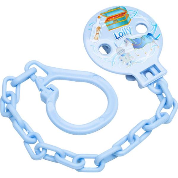 Imagem de Produto para bebe prendedor de chupeta tip azul - LOLLY