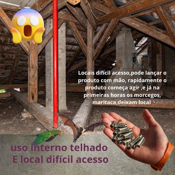 Imagem de Produto para espantar morcego  maritaca pombodo telhado,quintal,forro /expulsa desaloja aves 