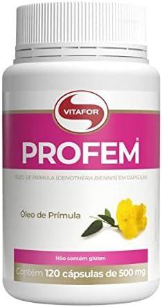 Imagem de Profem Suplemento Óleo De Primula 120 Cap De 500 Mg Vitafor