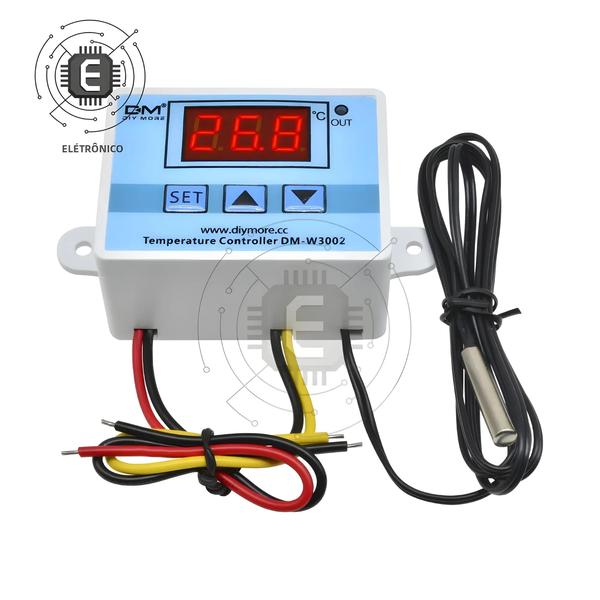 Imagem de Profissional Digital Led Controlador De Temperatura Termostato Regulador 10a Controle Aquecimento