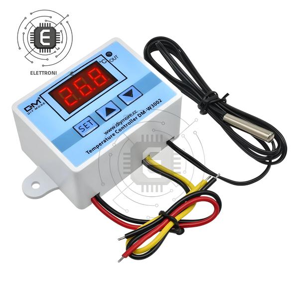 Imagem de Profissional Digital Led Controlador De Temperatura Termostato Regulador 10a Controle Aquecimento