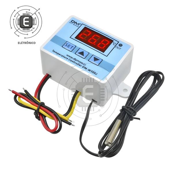 Imagem de Profissional Digital Led Controlador De Temperatura Termostato Regulador 10a Controle Aquecimento