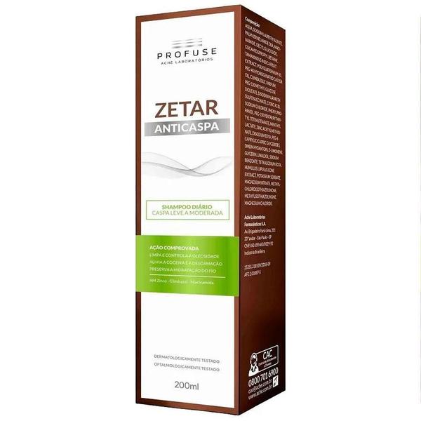 Imagem de Profuse Zetar Shampoo Anticaspa 200Ml