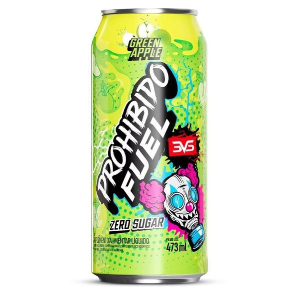 Imagem de Prohibido Fuel Pré-Treino Drink (473ml) - Sabor: Green Apple