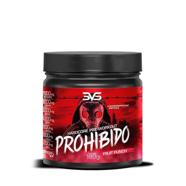 Imagem de Prohibido Hardcore Pré-Workout 180G - Fruit Punch