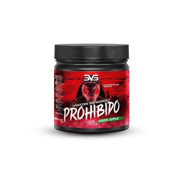 Imagem de Prohibido HardCore Pre Workout (180g) - Sabor: Green Apple