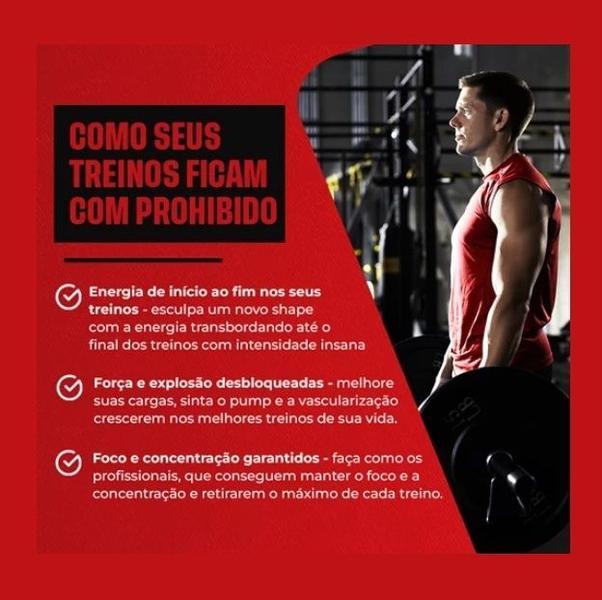 Imagem de Prohibido HardCore Pré-Workout (360g) - Sabor: Citrus