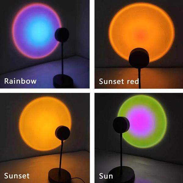 Imagem de Projeção Brilhante Cores Do Céu Sunshine Sunset Led