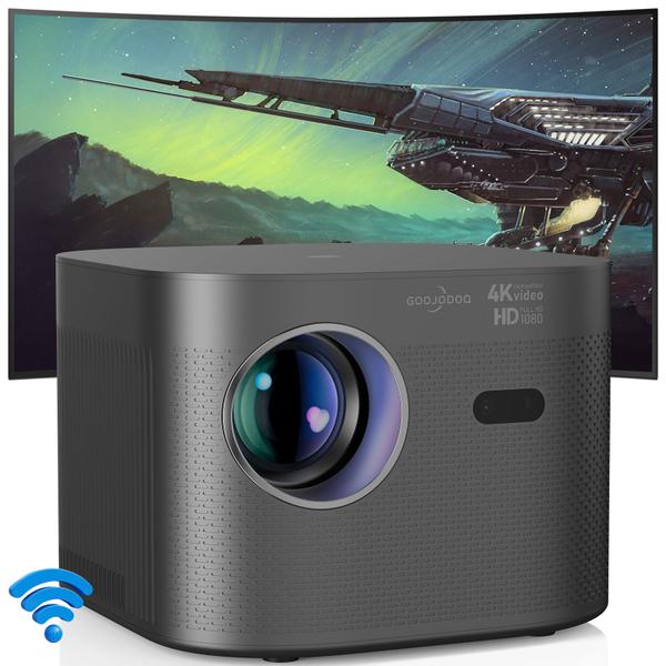 Imagem de Projetor Bettdow Full HD 1080P 13000 LM  600 Ansi home projector WiFi compatible 8K